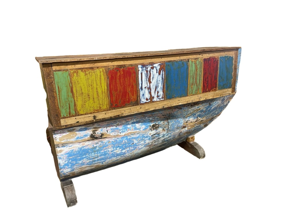Bar Comptoir Barque - 210 x 110 x 50 cm