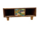 Meuble TV - 1 tiroir, 2 rangements - 120 x 45 x 60 cm