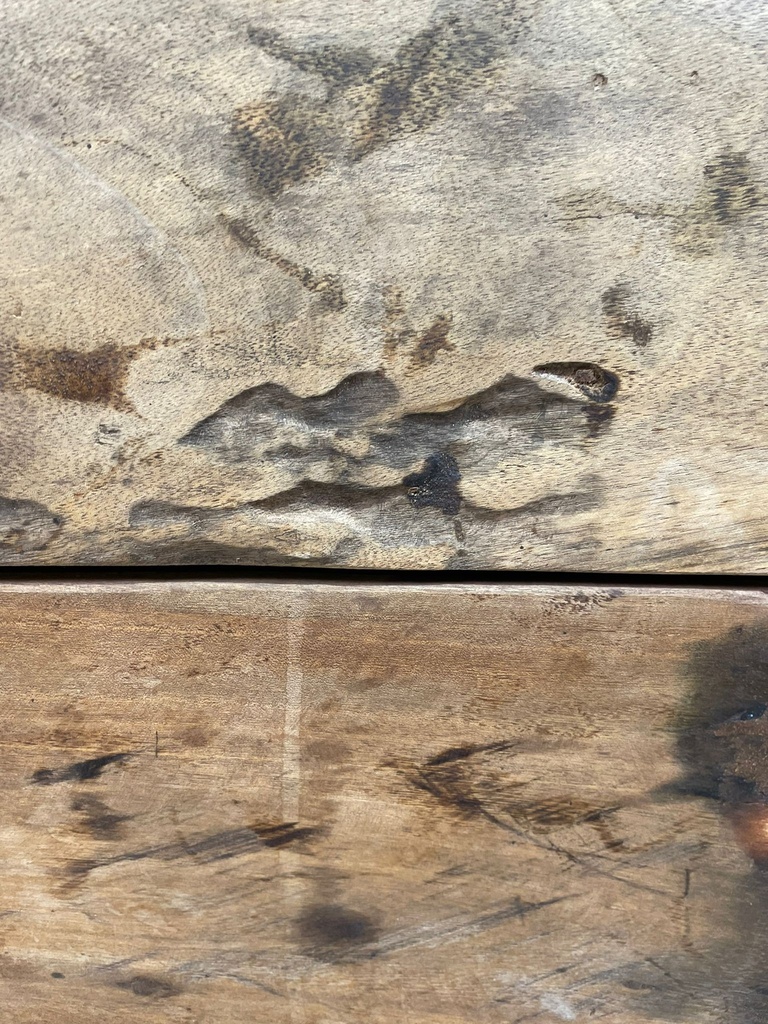 Table de Nuit - 2 tiroirs, 1 rangement - 50 x 60 x 40 cm