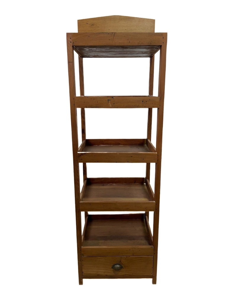 Étagère - 1 tiroir, 5 rangements - 55 x 180 x 45 cm