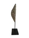 Sculpture Soleil sur Socle - 43 x 25 x 10 cm