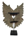 Sculpture Ailes sur Socle - 60 x 40 x 12 cm