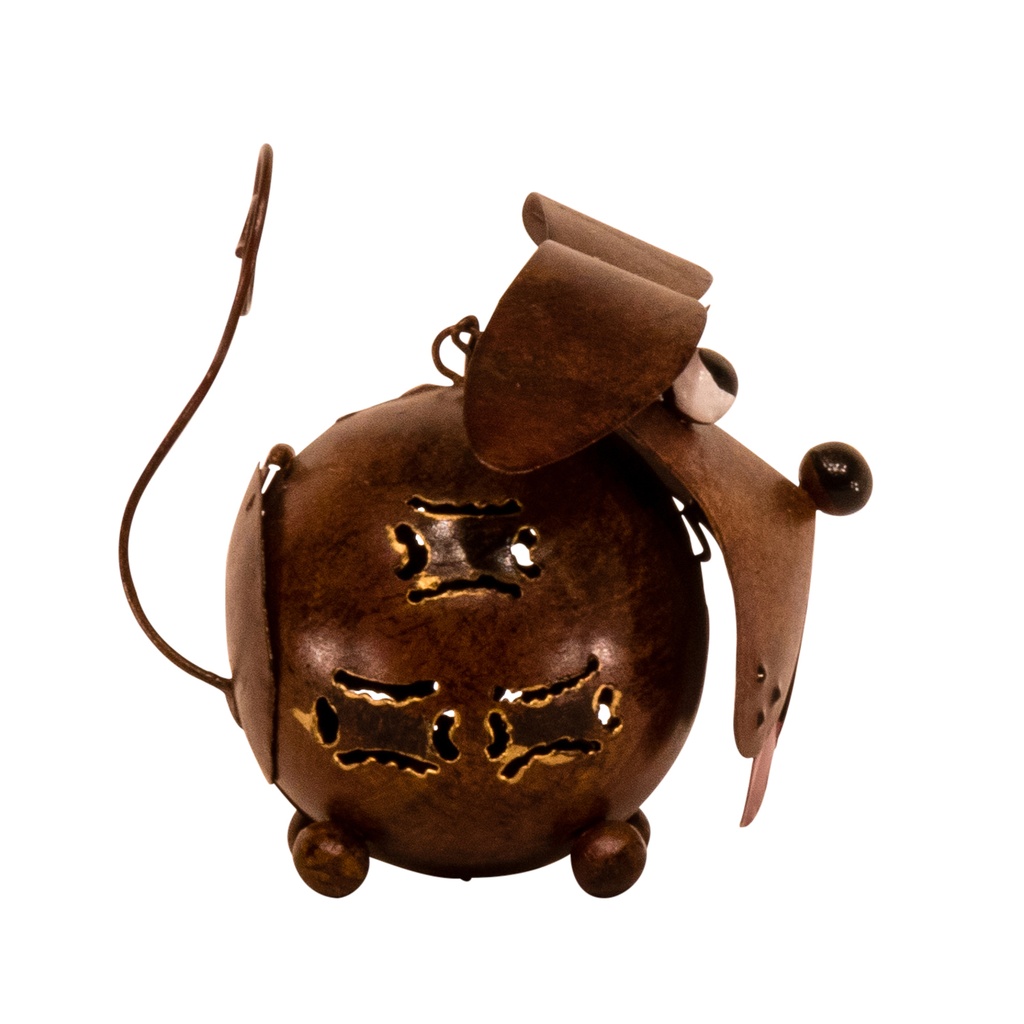 Statue Photophore - Toutou - 12 cm