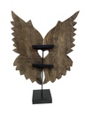 Sculpture Ailes sur Socle - 61 x 12 x 14 cm