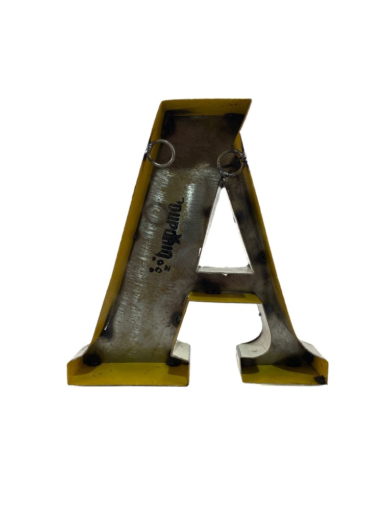 Lettre en Métal - 'A' - Petite