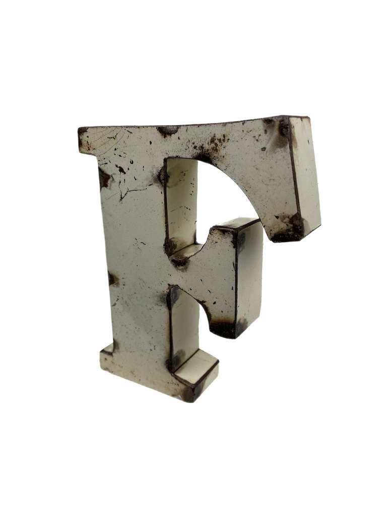 Lettre en Métal - 'F' - Petite