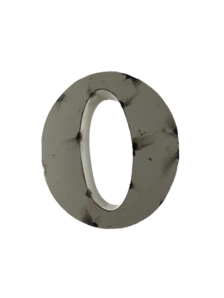 Lettre en Métal - 'O' - Petite