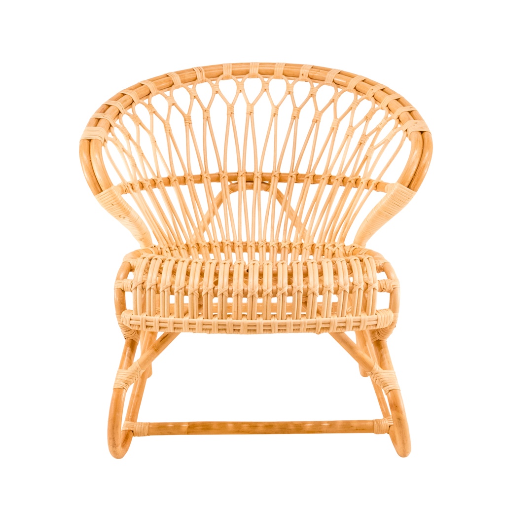 Fauteuil en Rotin - 75 x 75 x 70 cm