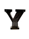 Lettre en Métal - 'Y' - Petite - 15 cm