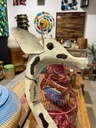 Girafe Blanche - Photophore - 77 cm