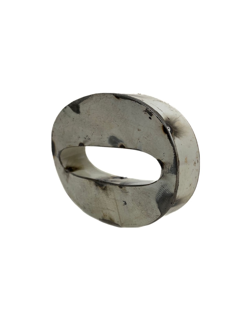 Lettre en Métal - '0' - Petite - 15 cm