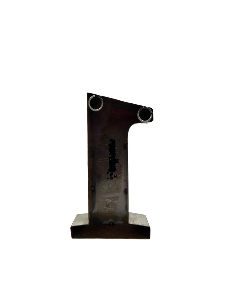 Lettre en Métal - '1' - Petite - 15 cm