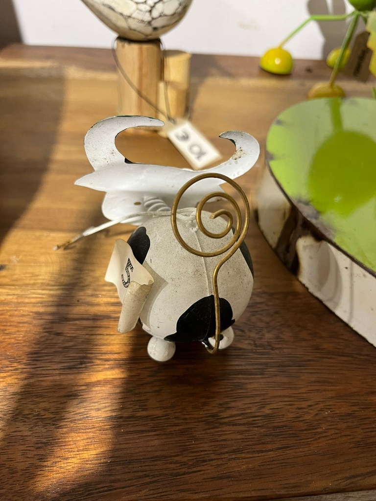 Petite Vache Porte-photo - 10 x 6 x 7 cm