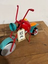 Moto Rouge - 15 x 6 x 27 cm