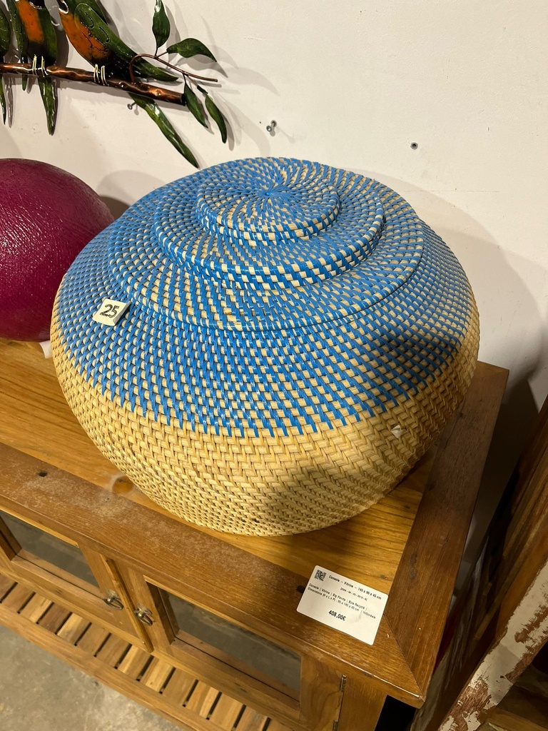 Panier à Serpent Bleu - 28 x 50 x 50 cm