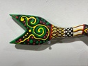 Flèche Peinte à la Main - 3 x 40 x 7 cm