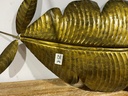 Décoration Murale "Feuille de Bananier" Dorée - 36 x 90 x 2 cm