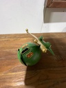 Grenouille Roi - Photophore & Tirelire - 15 x 12 x 15 cm