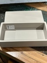 Boite en Ciment Hübsh Beige - 8 x 24 x 12 cm