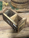 Petit Rack Rangement Upcycling - 17 x 25 x 12 cm