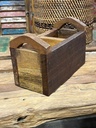 Petit Rack Rangement Upcycling - 17 x 25 x 12 cm