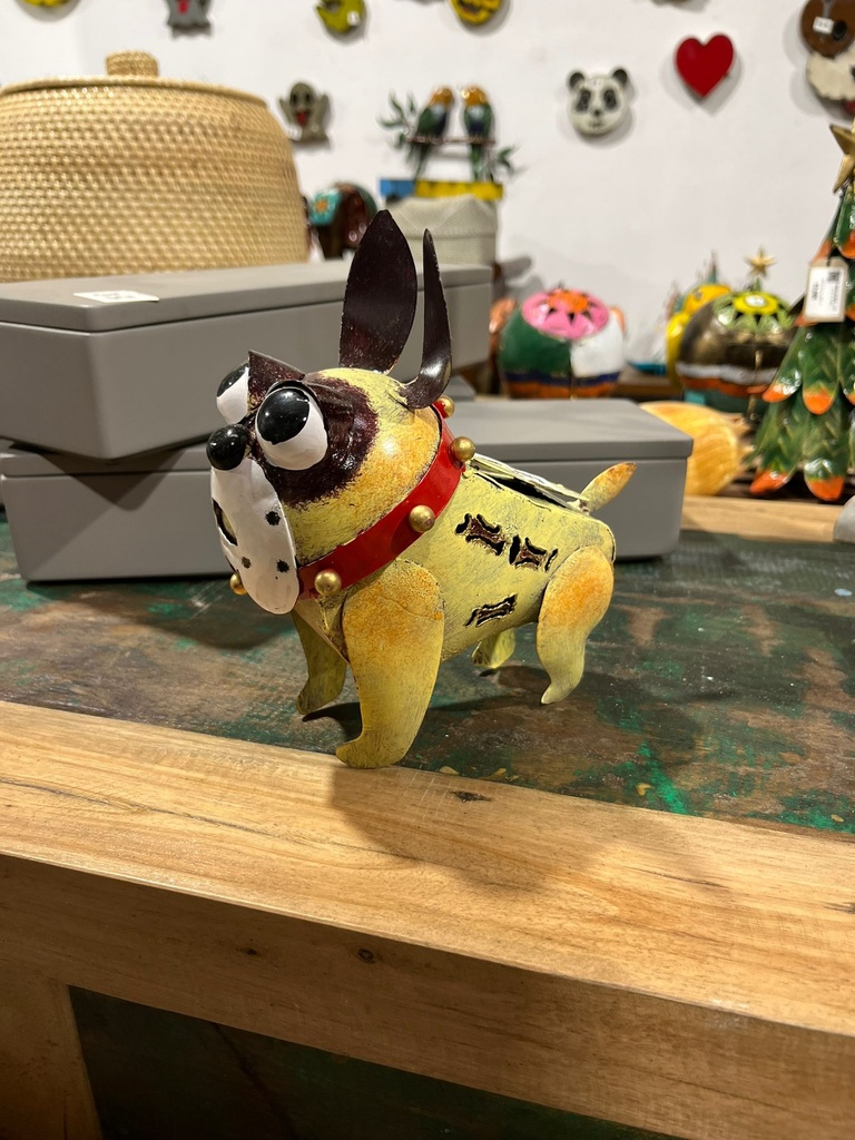 Bouledogue - Photophore - 16 x 11 x 18 cm