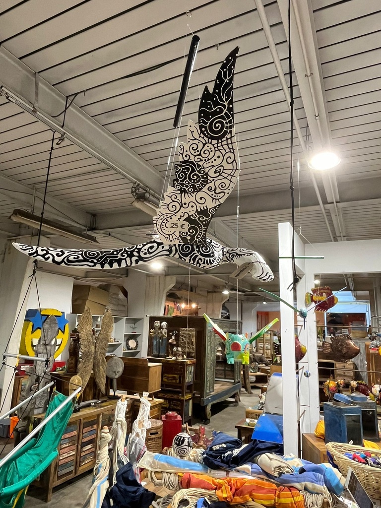 Mobile Toucan Peint à la Main - 100 x 70 x 50 cm
