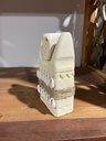 Petite Statue en Pierre Ethnique - 15 x 8 x 4 cm