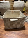 Panier Carré avec Hanse - 20 x 32 x 32 cm