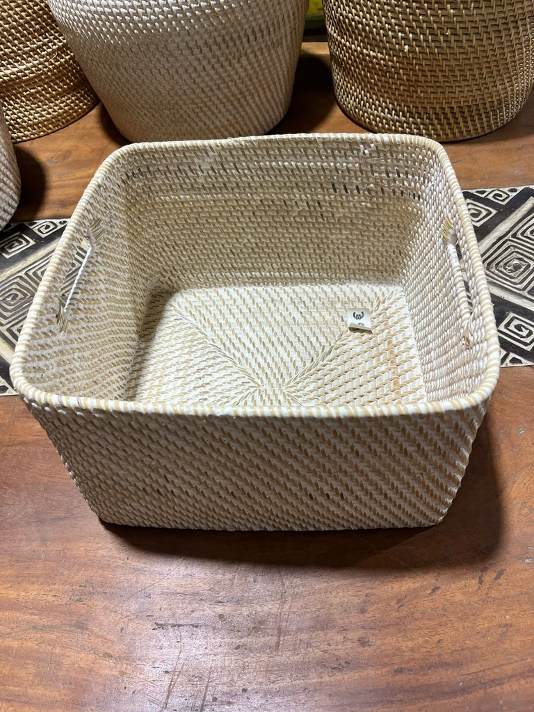 Panier Carré avec Hanse - 20 x 32 x 32 cm
