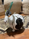 Vache - Photophore et Porte-photo - 16 x 12 x 20 cm
