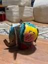 Élephant Doré - Photophore - 10 x 10 x 13 cm