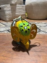 Élephant Jaune - Photophore - 10 x 10 x 13 cm