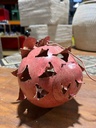 Hérisson - Photophore - 15 x 15 x 18 cm