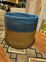 Panier Bleu avec Anse - 35 x 42 x 42 cm