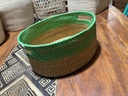 Panier Vert avec Anse - 16 x 36 x 29 cm