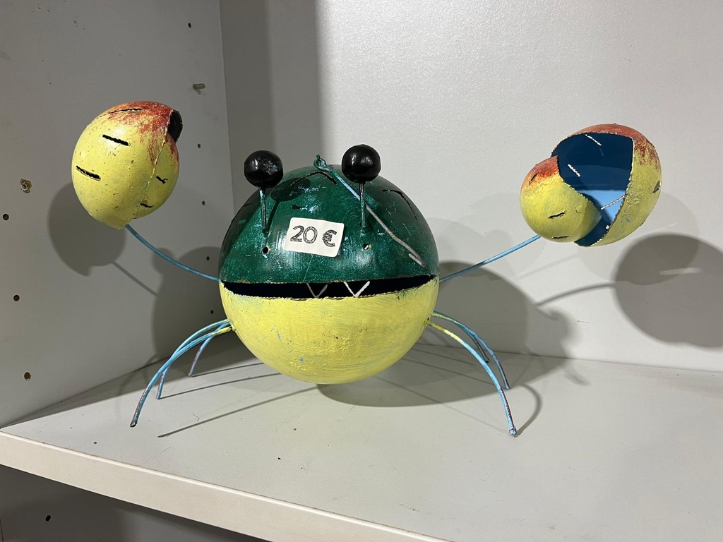 Crabe - Photophore - 24 x 40 x 20 cm