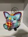 Cochon "Pimp" - Tirelire - 27 x 30 x 35 cm