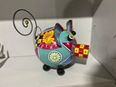 Cochon "Pimp" - Tirelire - 27 x 30 x 35 cm