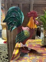 Coq - Photophore - 40 x 30 x 17 cm
