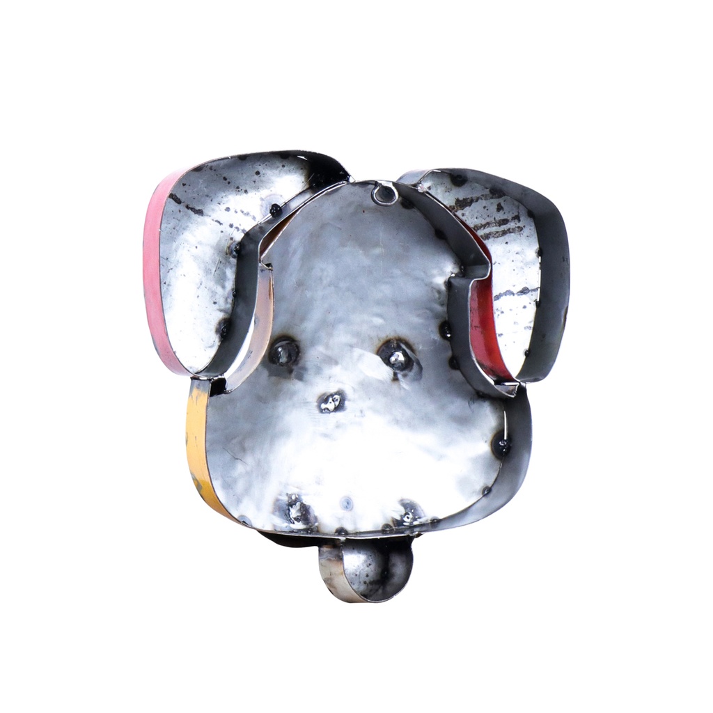 Emoji Upcycling - Tête de chien - 30 cm