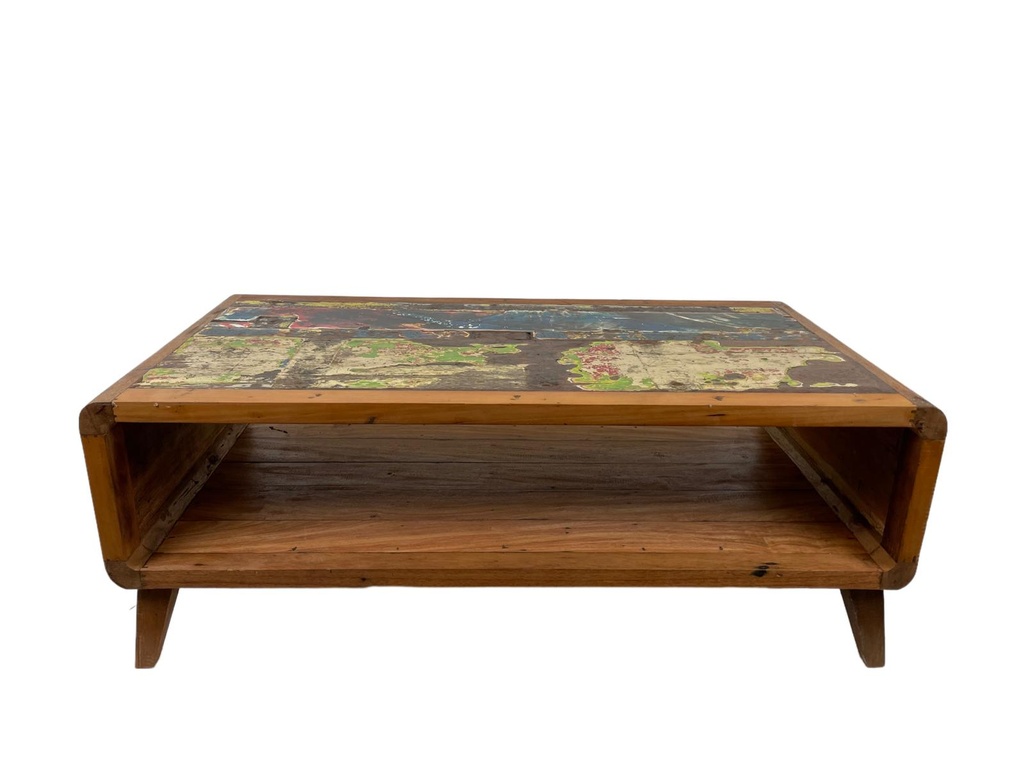 Table Basse - 1 étagère - 45 x 120 x 60 cm