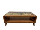 Table Basse - 1 étagère - 45 x 120 x 60 cm