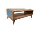Table Basse - 1 étagère - 45 x 120 x 60 cm