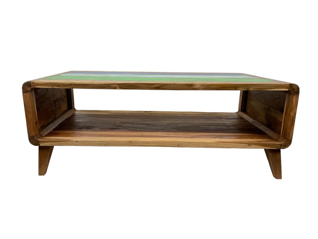 Table Basse - 1 étagère - 45 x 120 x 60 cm