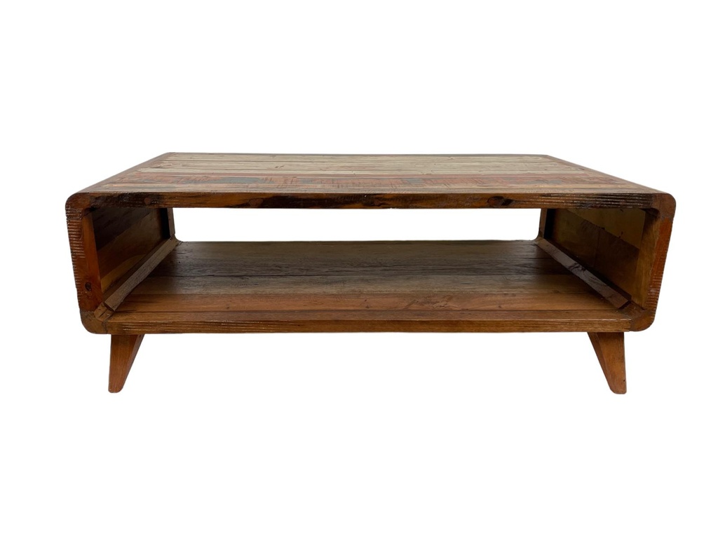 Table Basse - 1 étagère - 45 x 120 x 60 cm