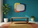 Table Basse - 1 étagère - 45 x 120 x 60 cm