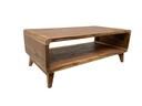 Table Basse - 1 étagère - 45 x 120 x 60 cm