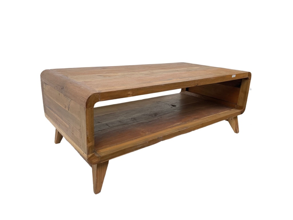 Table Basse - 1 étagère - 45 x 120 x 60 cm