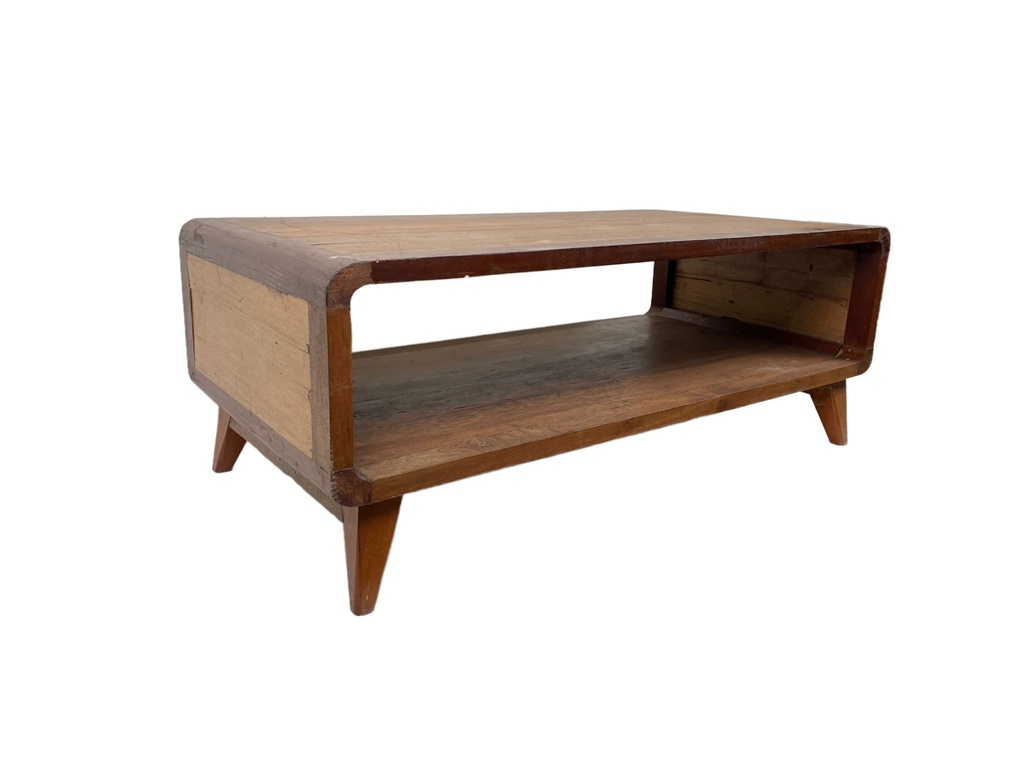 Table Basse - 1 étagère - 45 x 120 x 60 cm